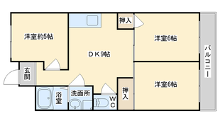 第２みなせハイツの物件間取画像